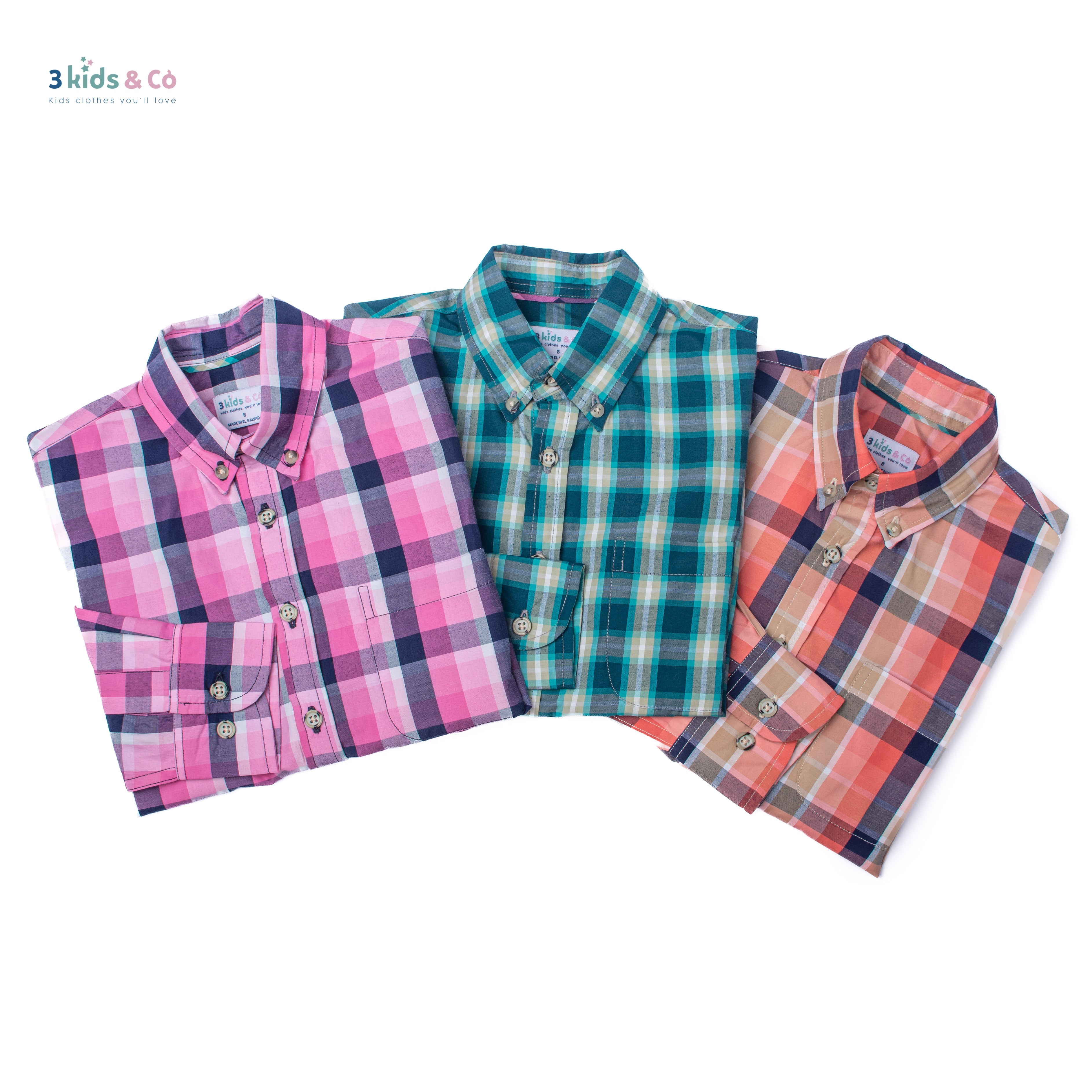 MADRAS PLAID LONG SLEEVE